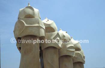 GAUDI CHIMNEYS