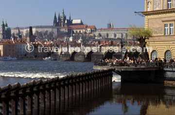 VIEW OF CHARLES BRIDGE